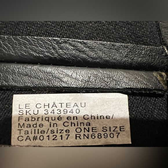 LeChateau faux leather wrap belt - Picture 5 of 6